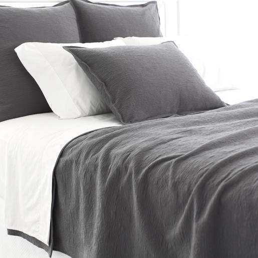 Pine Cone Hill Bedroom Nimbus Slate Kg Coverlet M20sk