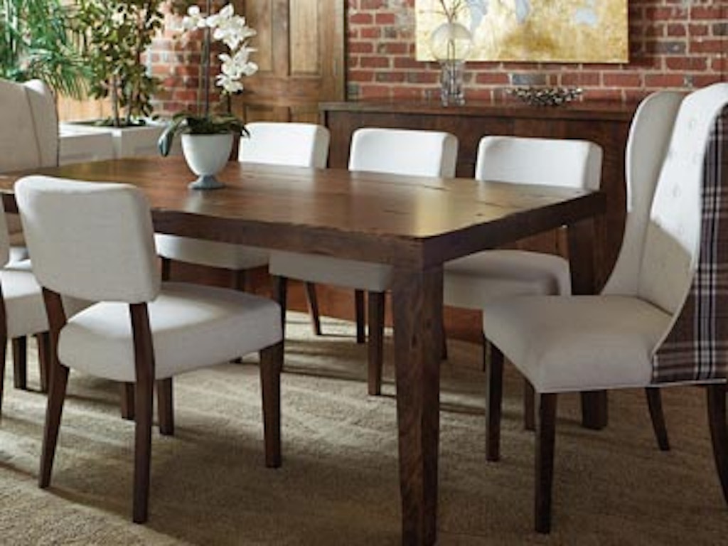 refined dining room table