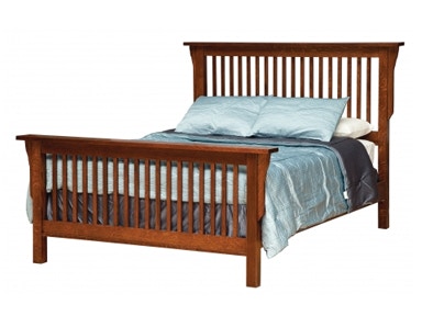 Daniel S Amish Bedroom Mission Standard Footboard Bed 62120