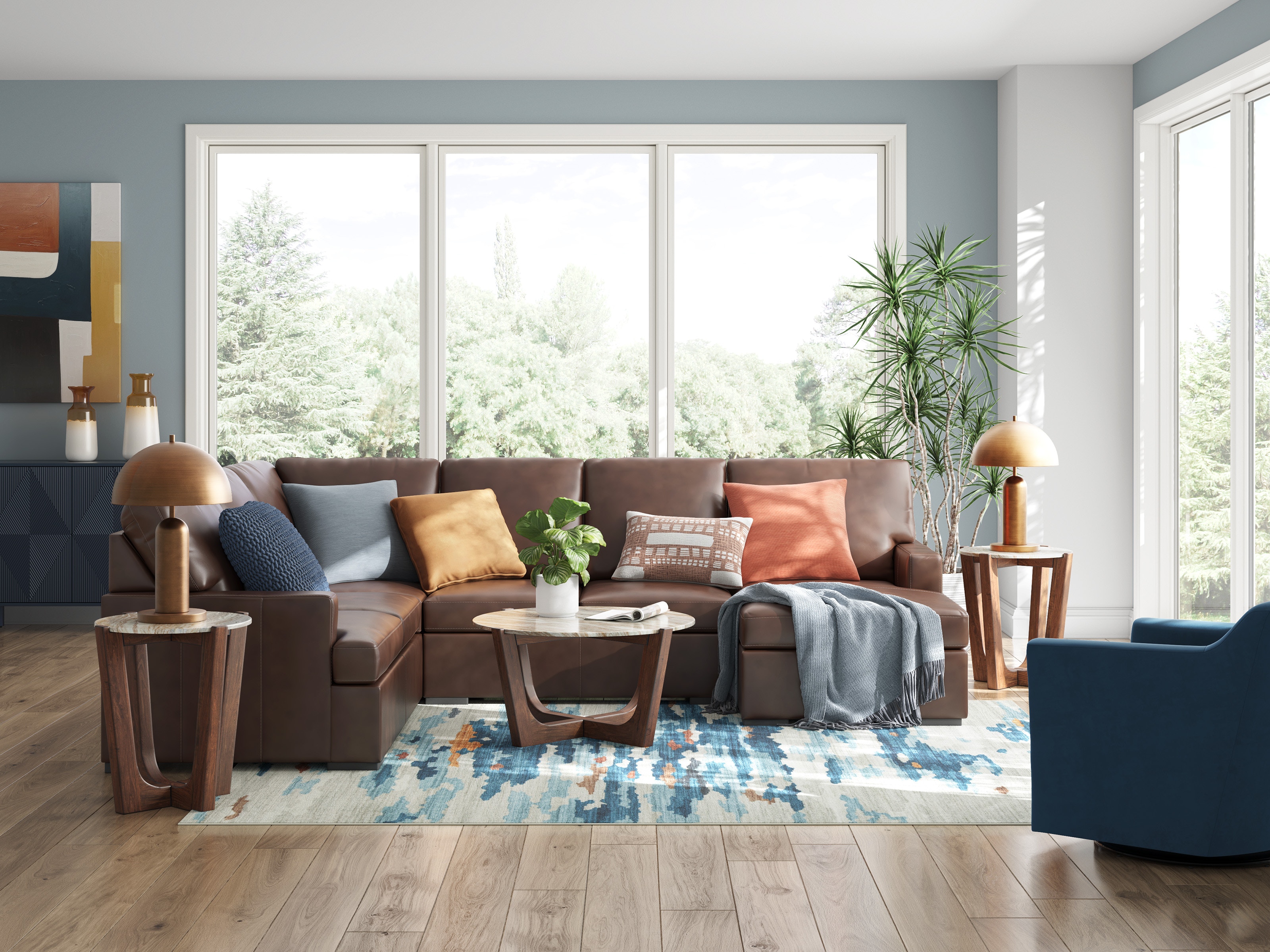 Clearance 3-Piece Sectional 9PC48504 - Art Sample Furniture - Saginaw, MI