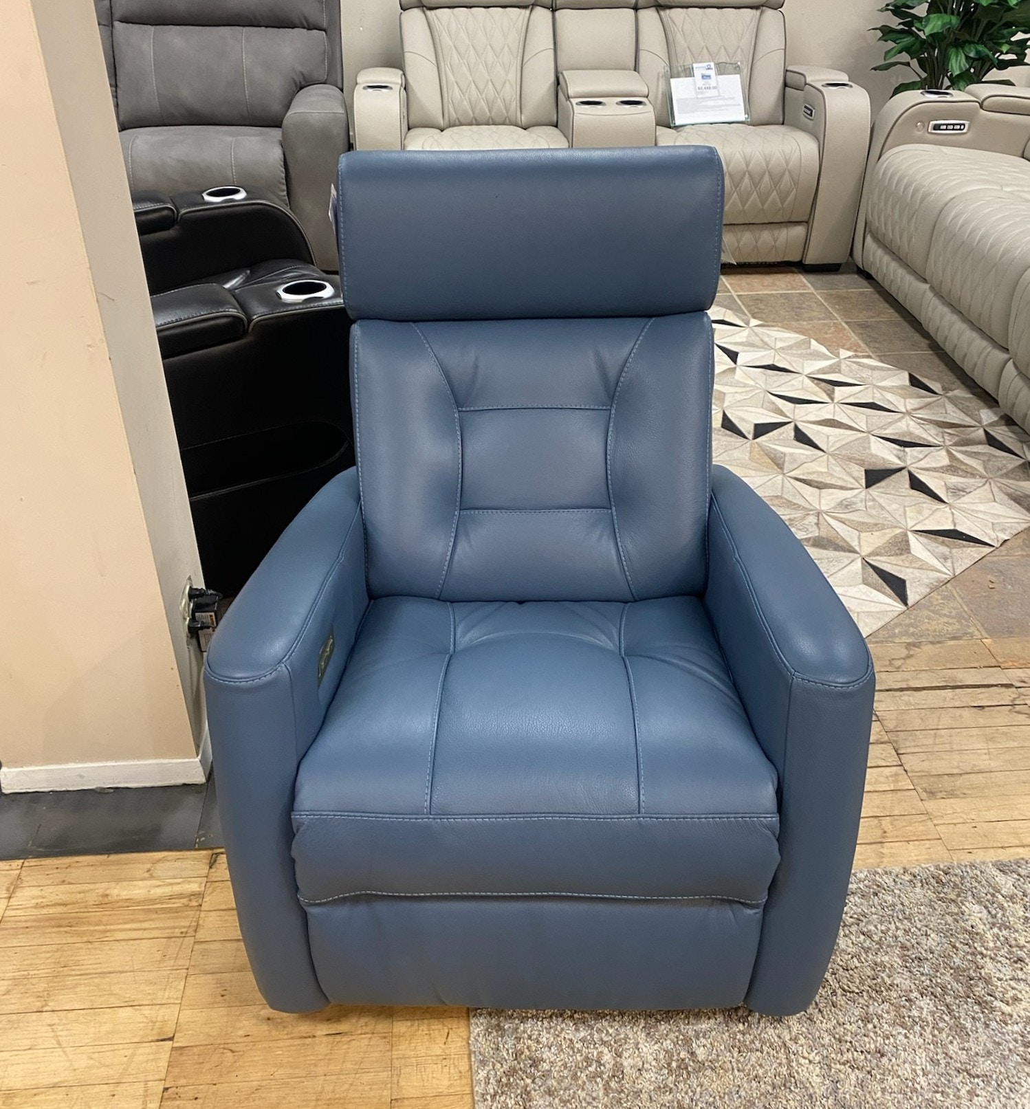 Clearance Power Swivel Glider Recliner 20735377