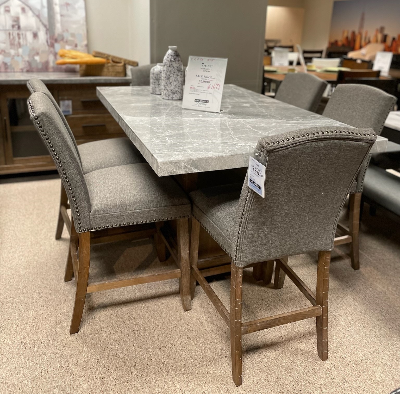 dining room clearance sale