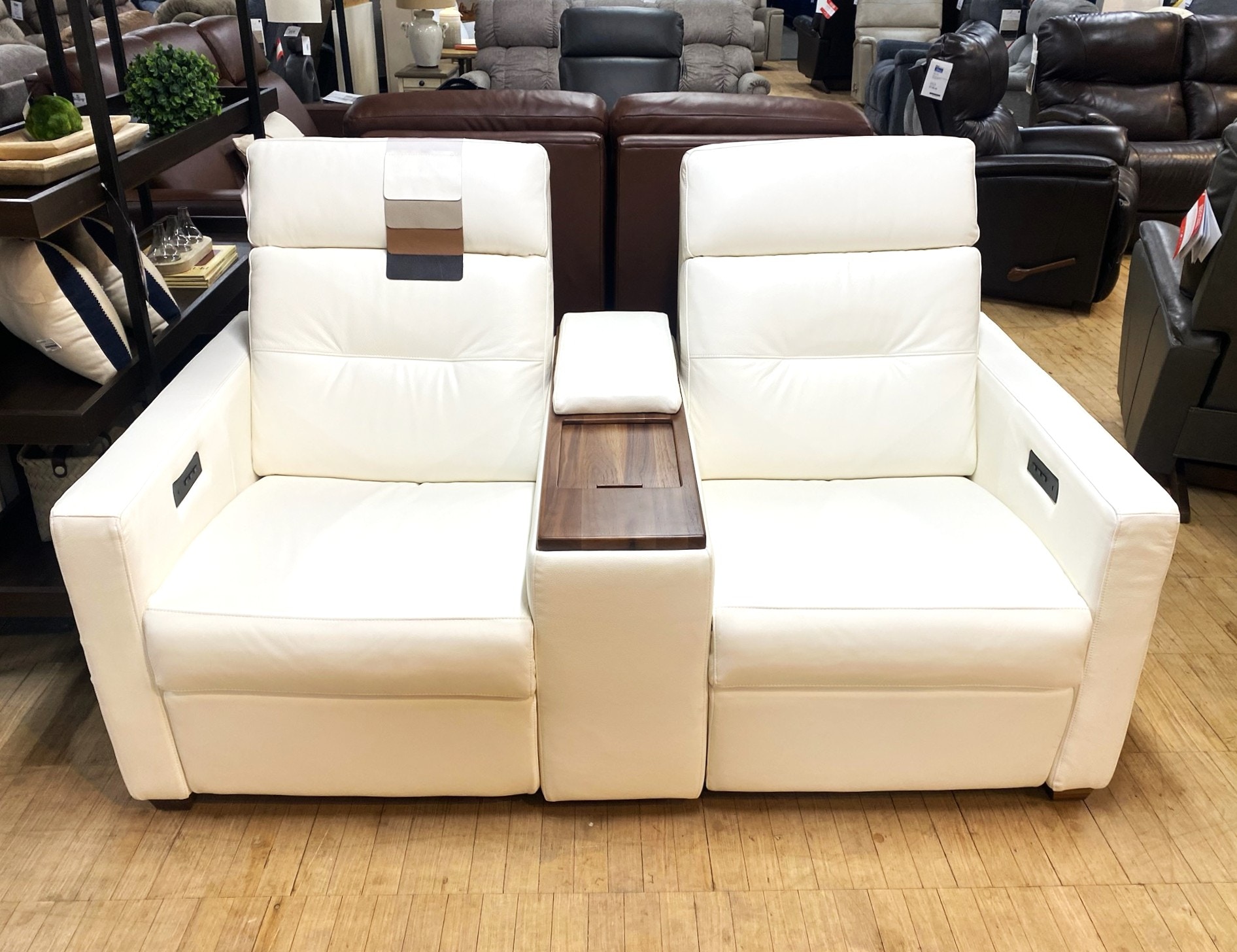 Clearance Palliser Power Reclining Loveseat 12287N