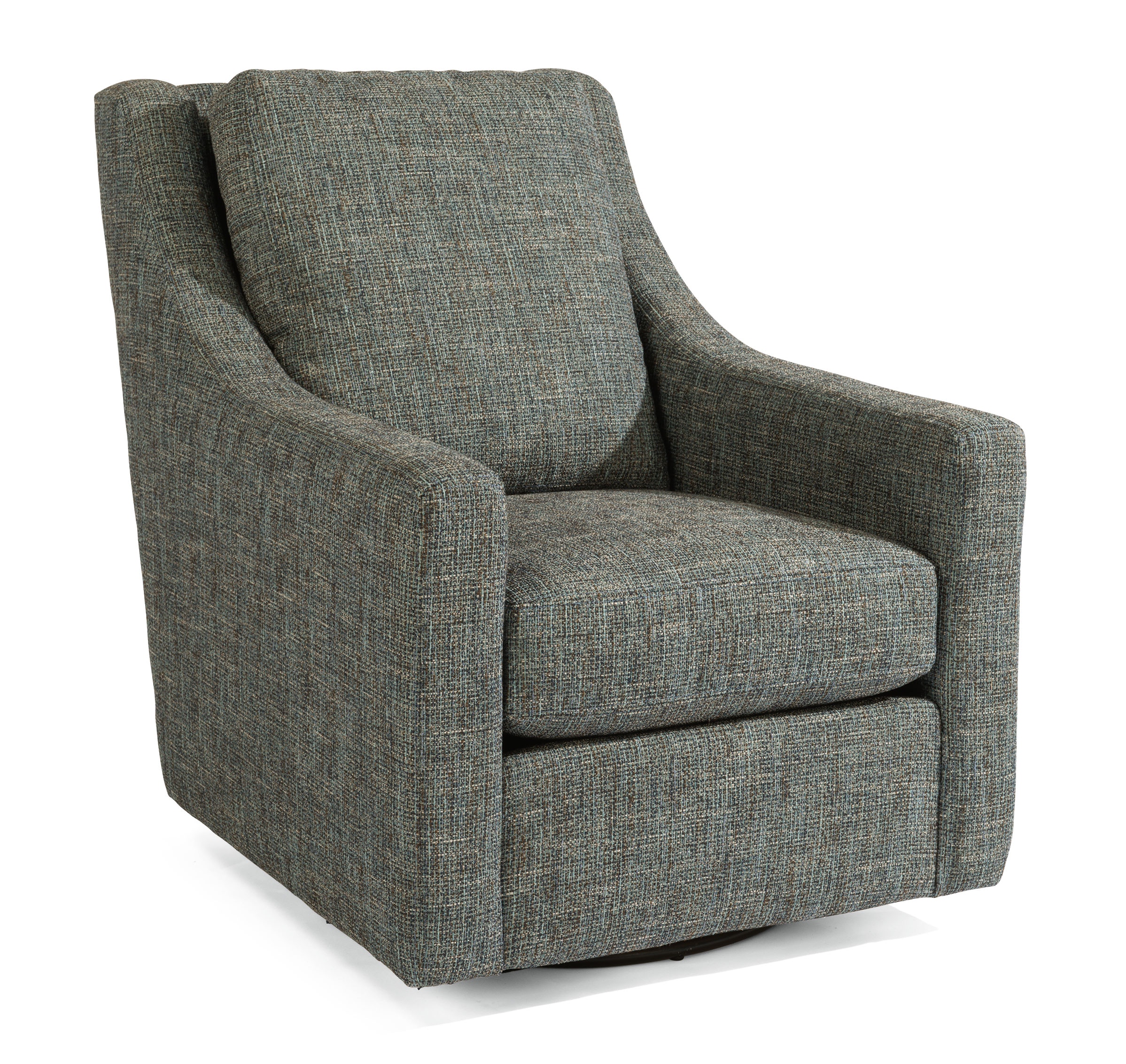 Flexsteel Living Room Murph Swivel Chair 0142 11 Tin Roof