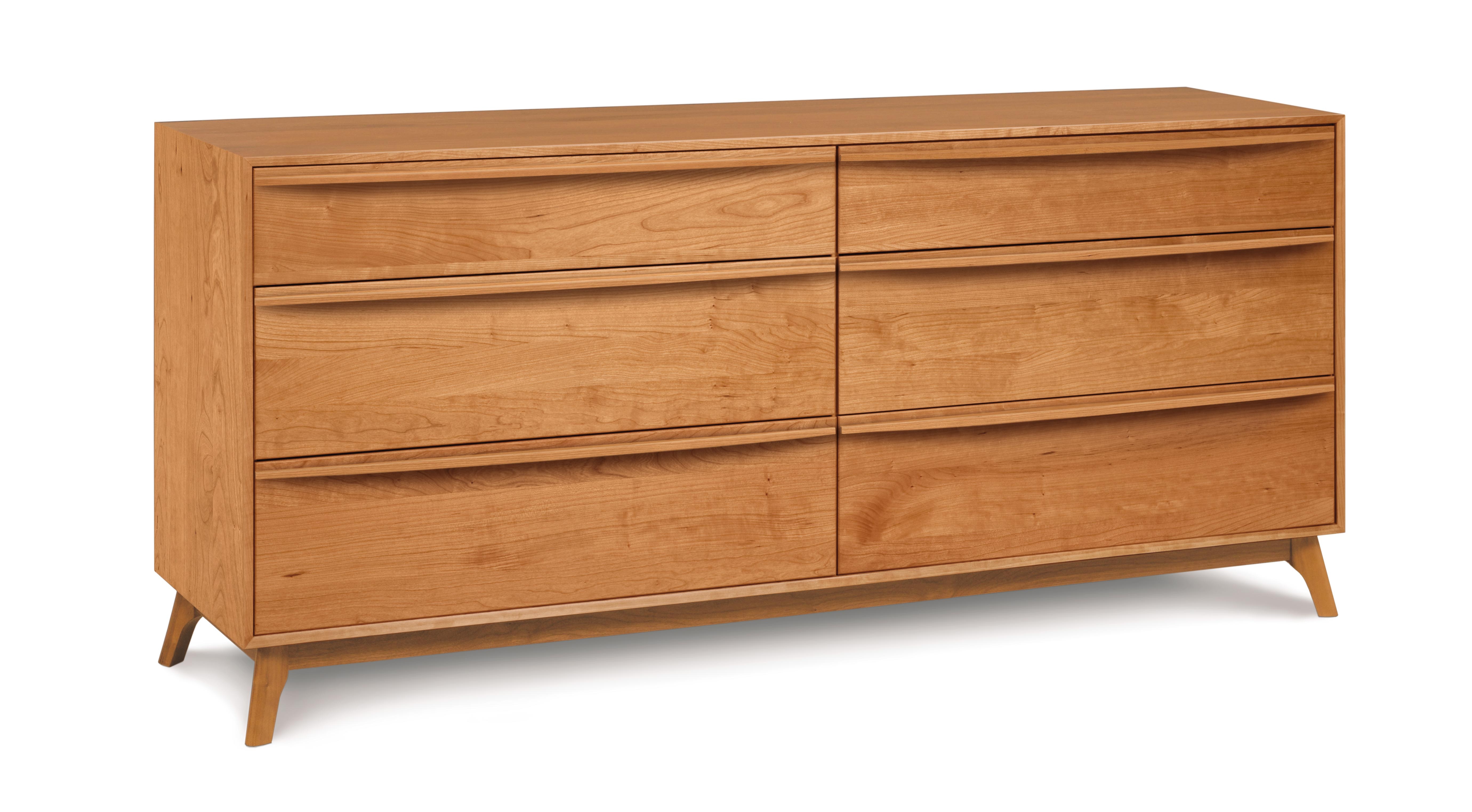 Copeland Bedroom Catalina 6 Drawer Dresser In Cherry 2 Cal 60 03