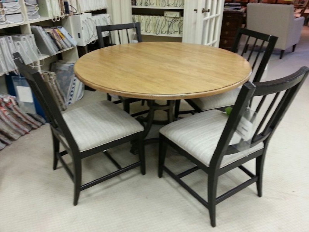 Drexel Heritage 54 In Almeda Pedestal Dining Chair Four Piquant Side Chair 510 690b 621t