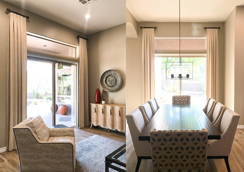Norwood Furniture Dining Room Dining And Living Room Drapes Mm D L