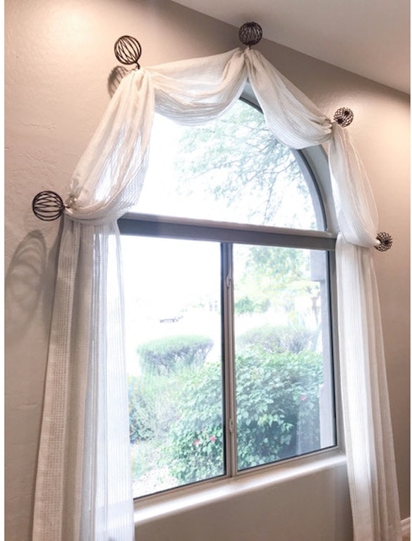 Drapery Department Arched Window Treatment MM ARCH Norwood