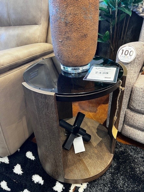 IFR NEW!! Enzo Chairside Table - by Riverside, featured in Nutmeg 20012