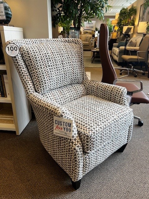 IFR NEW!! Loren Chair - by England, featured in Dunbar Ochre, Gd. N 2914 LOREN