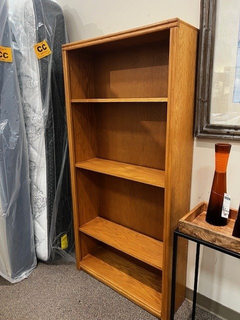 IFR Clearance Previously Leased - 65" Bookcase - by Legacy, featured in Golden Oak 3265