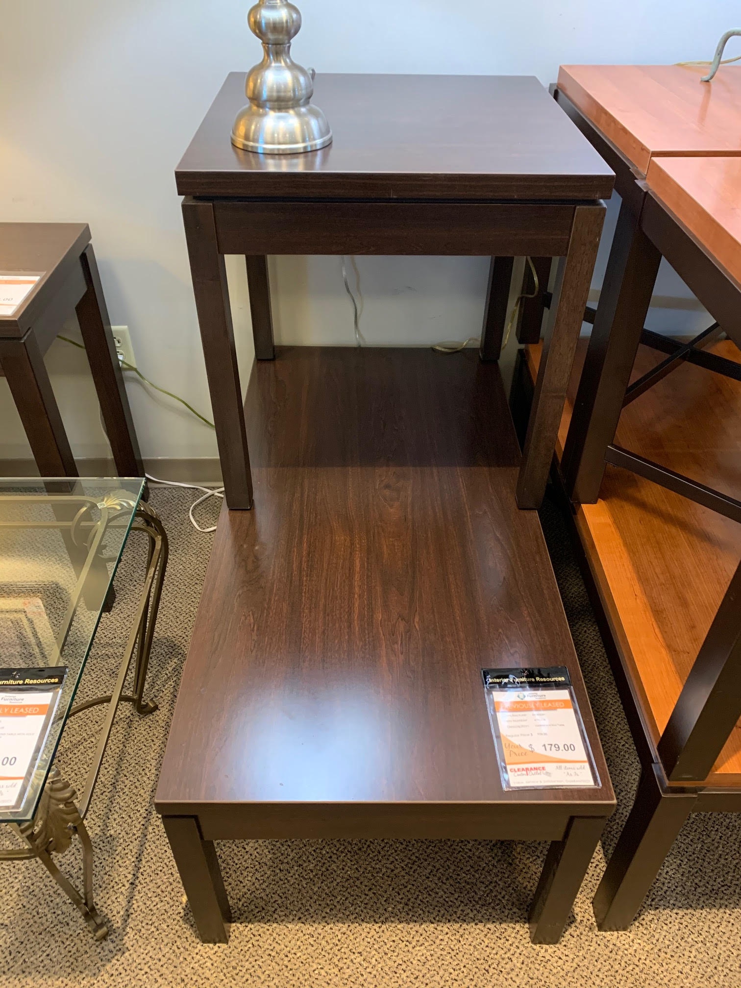 IFR Clearance Previously Leased - Cocktail and End Table by Dickson 4150 C/E