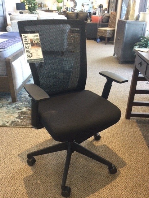 IFR NEW!! QUICK SHIP ITEM! - "Cade" Executive Mesh Back Task Chair - by OFFICESOURCE 44021ANSBLK