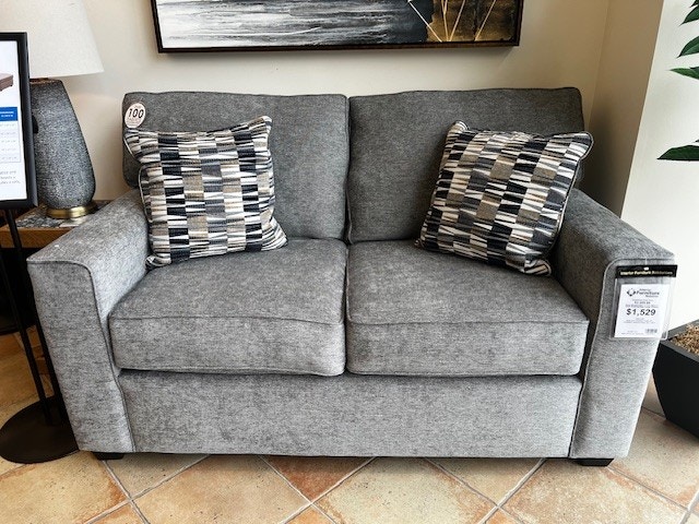 IFR NEW!! Jay Loveseat - by England, featured in Brevard Grays 4C06 JAY