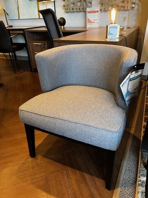 IFR Clearance NEW!! Quick Ship! - Guest Chair - by Officesource in Gray 5209F