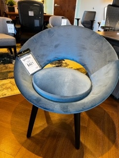 Grey velvet chair kmart hot sale