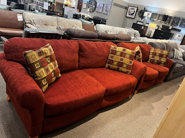 IFR Clearance Previously Leased - Sofa & Loveseat - by Klaussner, featured in Ruby B3250-S,-LS