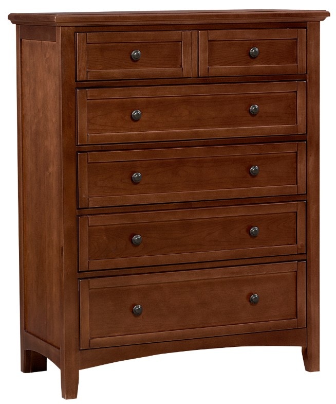 IFR NEW!! The Bonanza 5 Drawer Chest - by Vaughan-Bassett, featured in Cherry Finish BB28-115