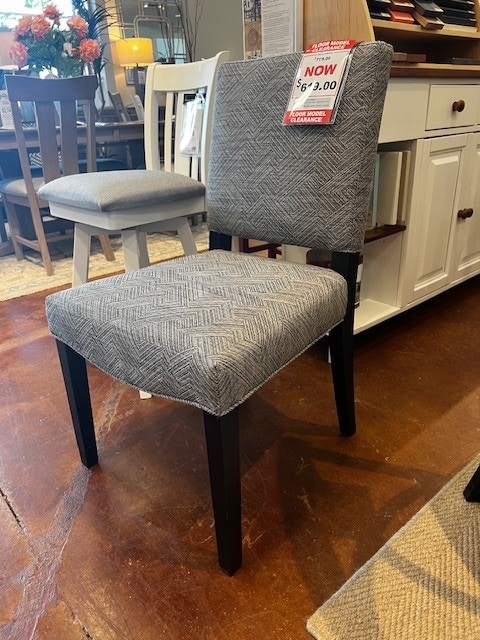 IFR Clearance NEW!! SHOWROOM CLEARANCE - The "Brook" Side Upholstered Chair - by John Thomas in Designer Fabric C-63 F120