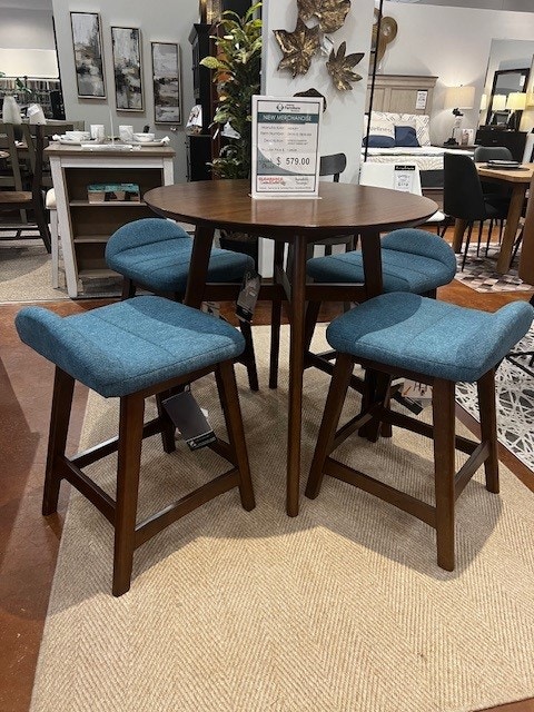 IFR NEW CLEARANCE MERCHANDISE Lyncott Counter Height 5 Piece Dining Set by Ashley