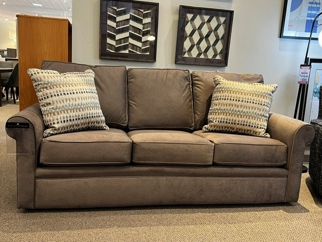 IFR Clearance NEW!! CLEARANCE ITEM! Dalton Sofa - by Rowe, featured in Cocoa F130-000 COCOA