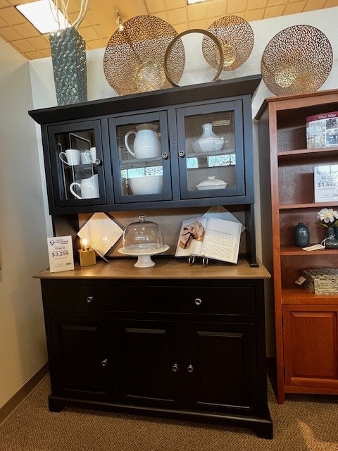 IFR NEW!! 3 Door Hutch with Buffet - by John Thomas - Featured in Caviar, Barndoor, & Heirloom H-3B,B-3