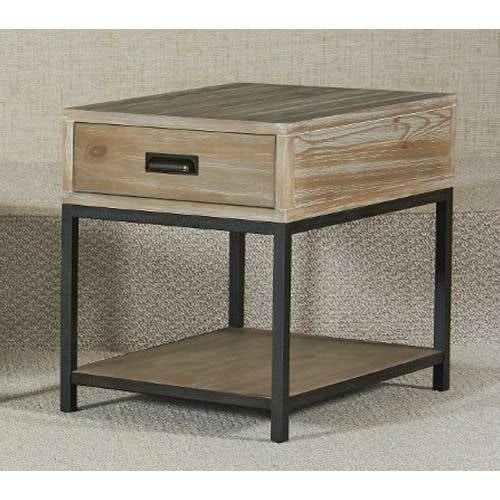 Hammary Living Room End Table Sandalwood 444 915 Interior
