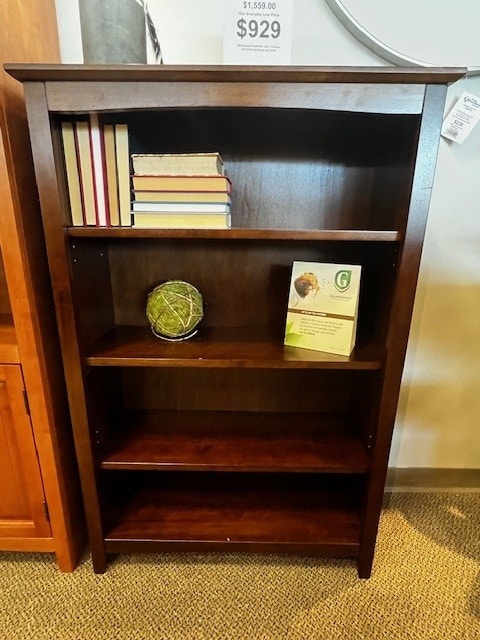 IFR NEW!! 32″ wide x 48″ tall Shaker Bookcase - by John Thomas SH-3224A
