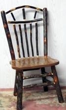 Wholesale Amish CAROLINA JUMBO DINING CHAIR PLANK SEAT PRESSED BACK 3127