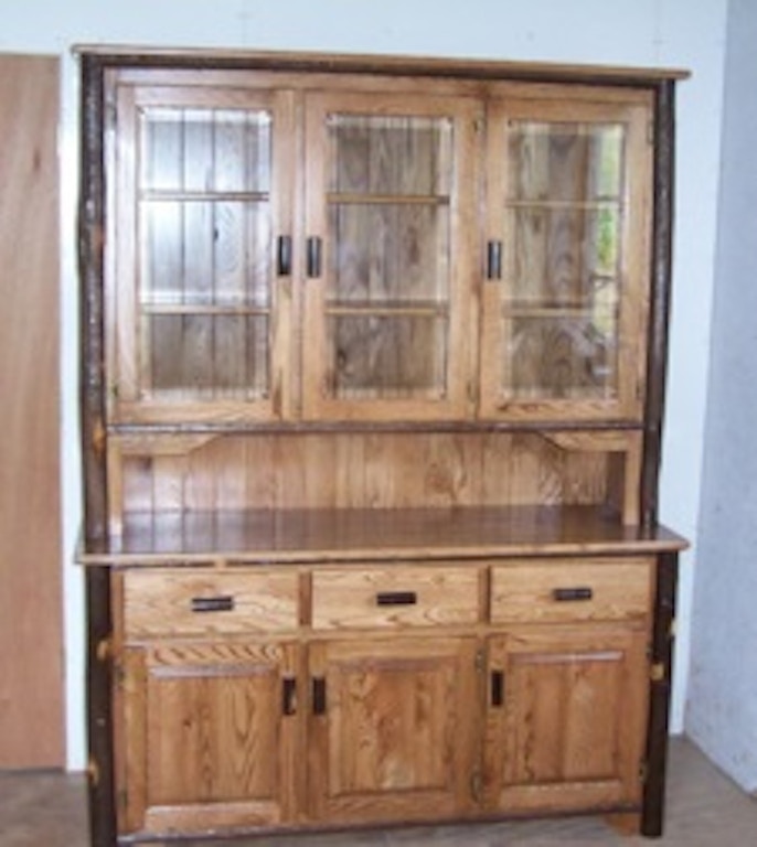 Wholesale Amish Dining Room China Cabinet 3882 High Country