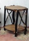 Wholesale Amish 2 TIER ROUND TABLE 5198