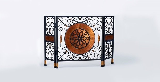 Jatex International Filigree Fire Screen 26012