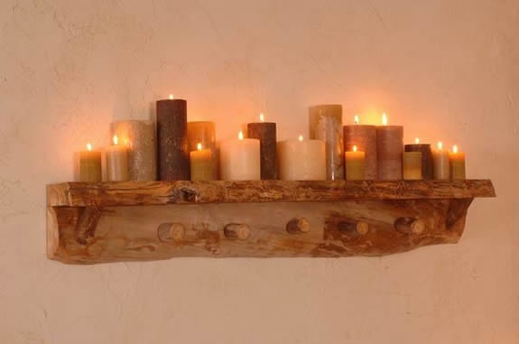 Uintah Log and Reclaimed Silver Creek Shelf Aspen TD1070
