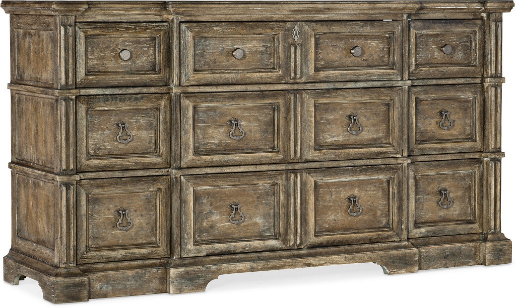 Clearance Room Rolling Hill Nine Drawer Dresser SPRCCS289