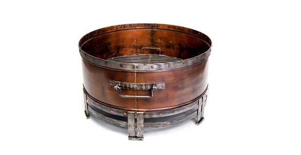 Jatex International Copperstone 42 Inch Round Fire Pit 25024