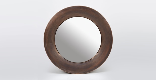 Jatex International Round Copper Mirror 23037