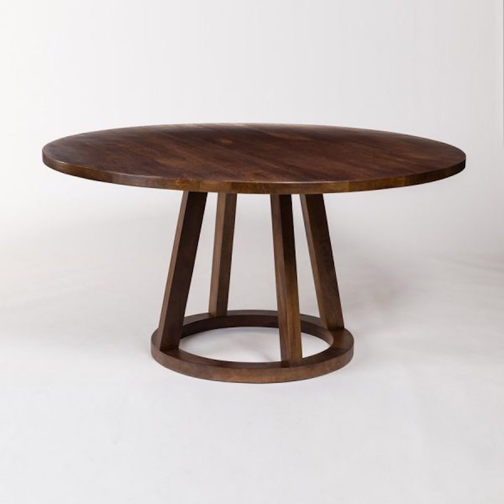 Alder and Tweed Mendocino Round Dining Table AT8920-DCH