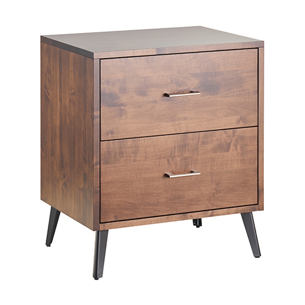 Barkman Bergen Two Drawer Nightstand 1025-0122NS2