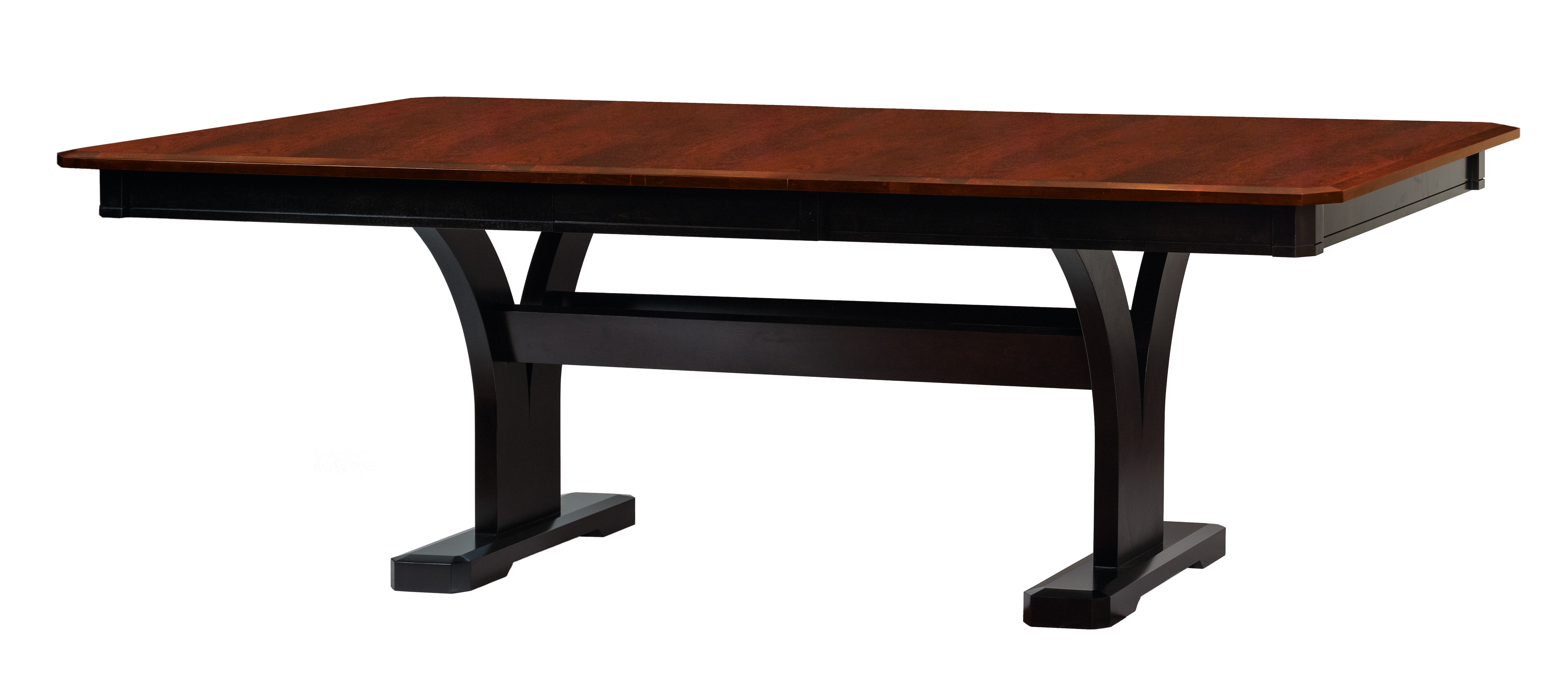 Barkman Bristol Trestle 60 Table with Leaf 2016-0503ET-60