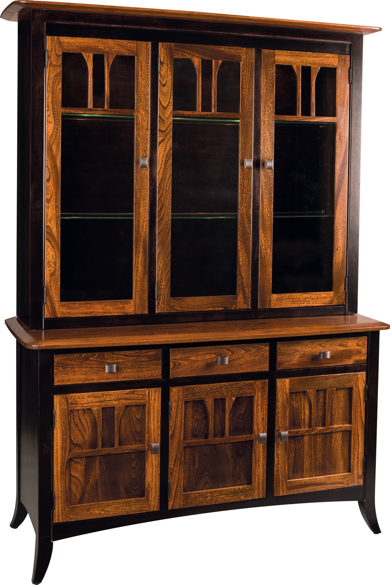 Barkman Christy 3-Door Hutch & Buffet 2014-03013DHB