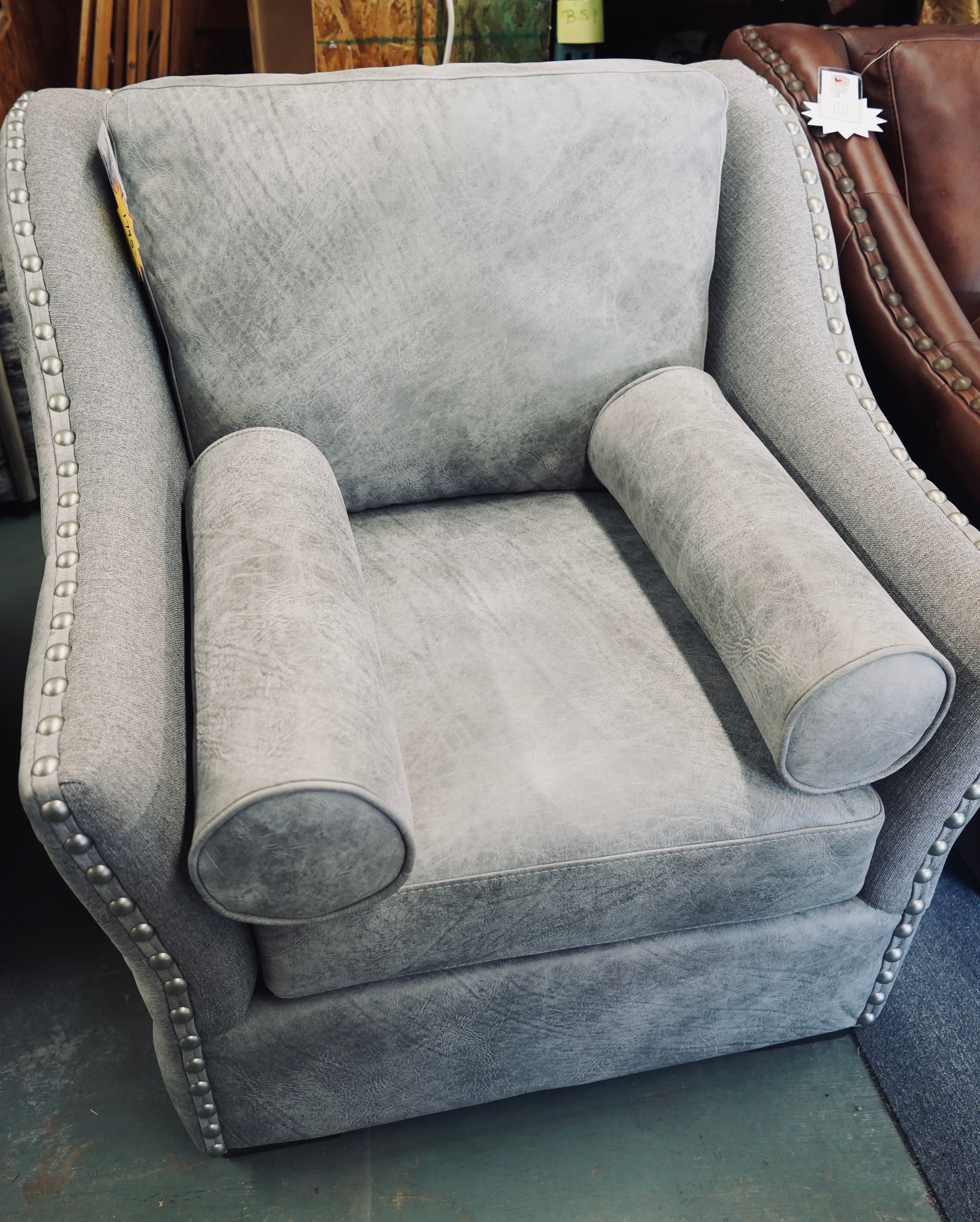 TENT SALE Omnia - Brisbane Chair in Grand Canyon Smoke SPRON005