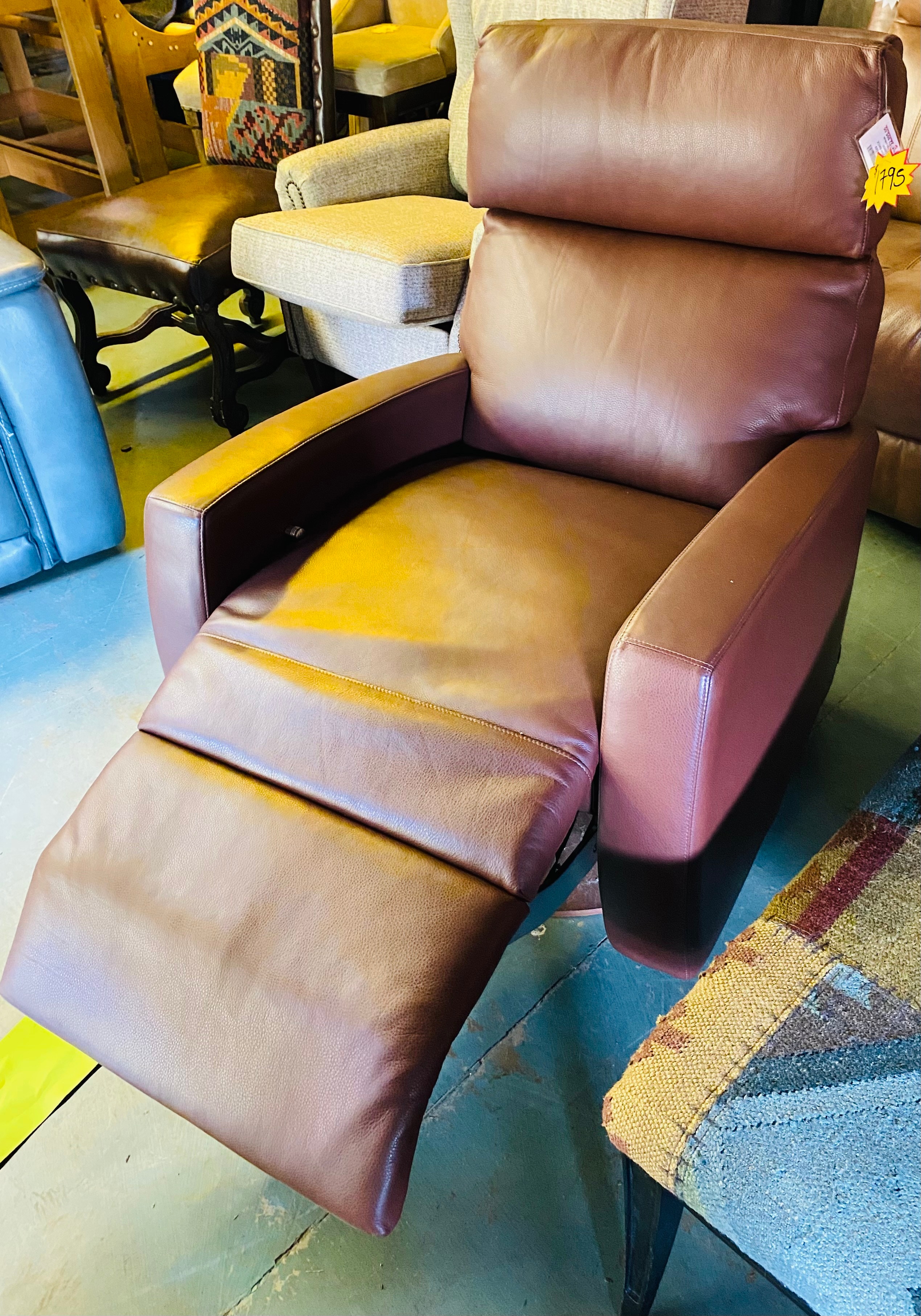 TENT SALE Elliot Push Back Recliner SPRAL007
