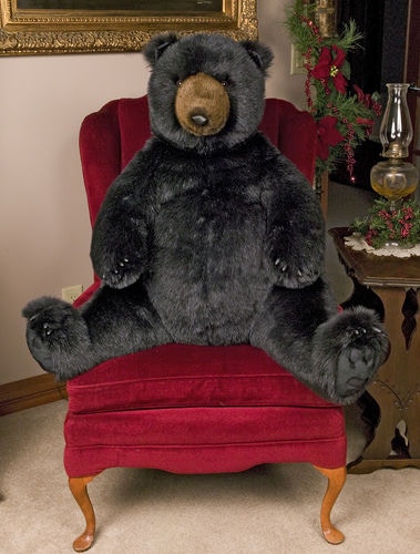 Ditz Designs Sitting Black Bear 40346 - High Country Furniture