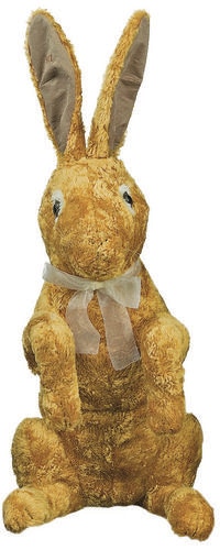 Ditz Designs Gold Rabbit - 20 Inches 40428