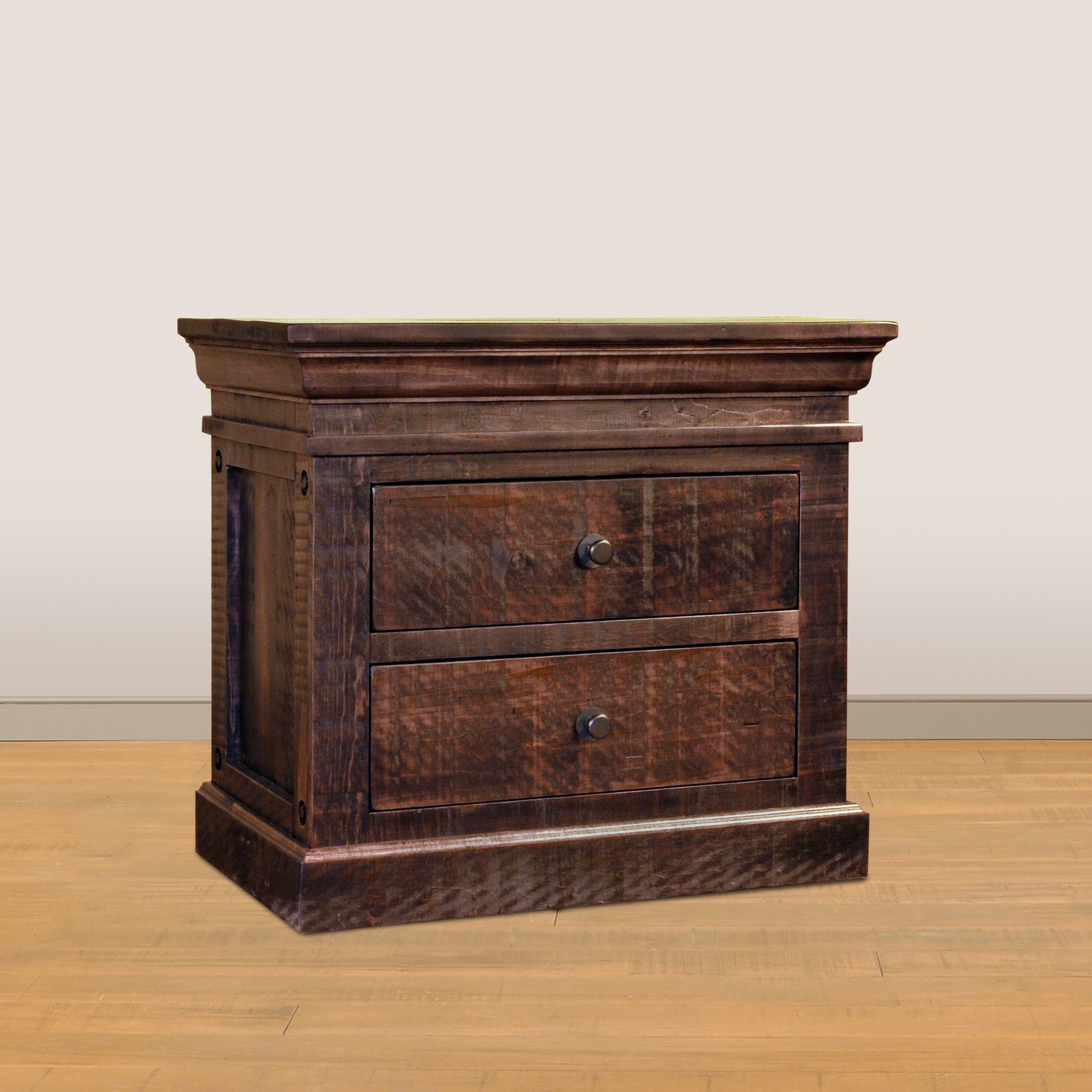 Ruff Sawn Keatsway Night Stand KWNS