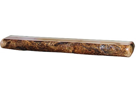 Rustic Log Mantle, 60W in Wild Panel and Gnarly Log MANT-60-WG