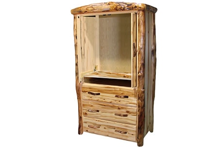 Rustic Log Pocket Door PD