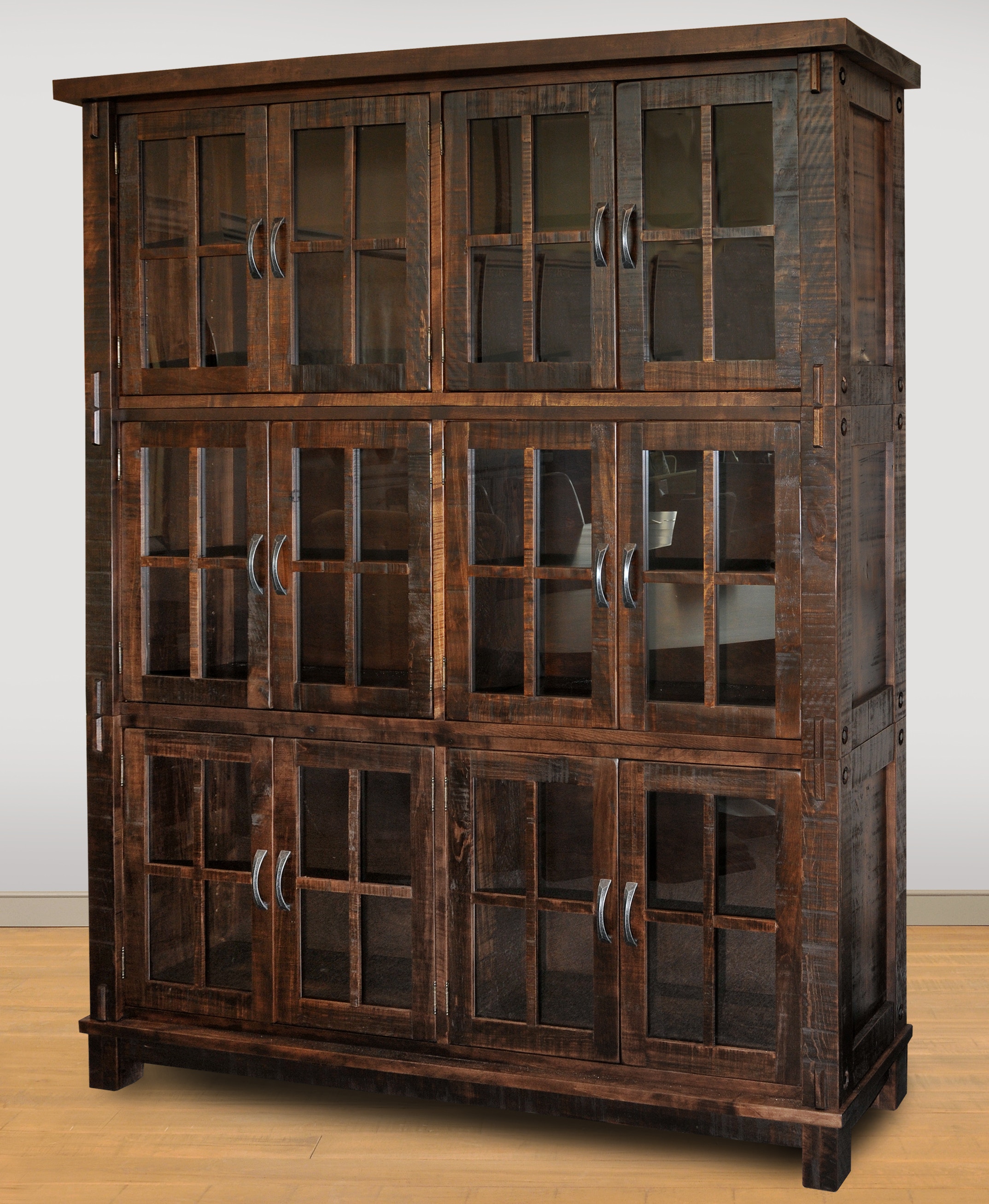 Ruff Sawn Timber Wall Cabinet TWC8472