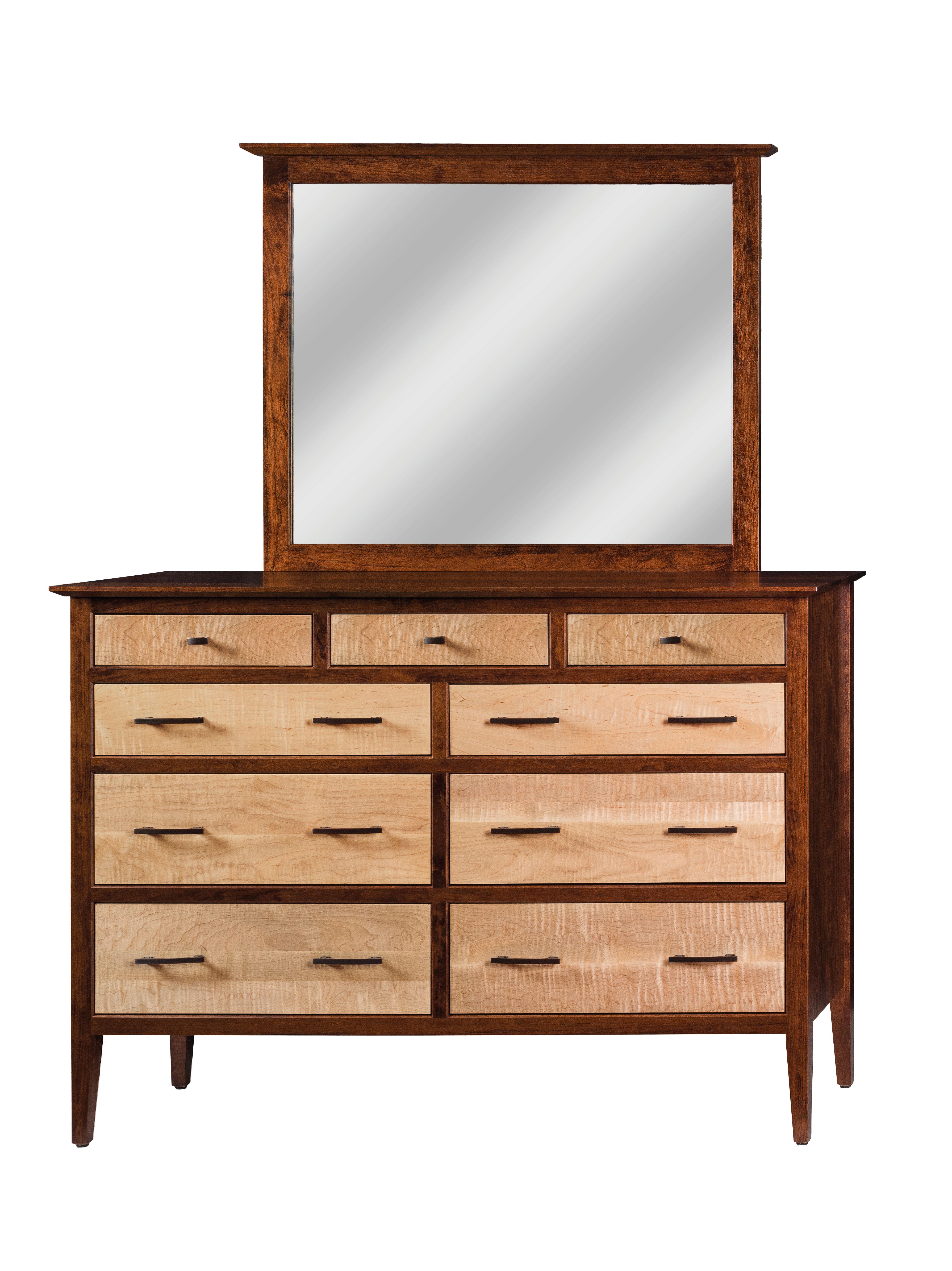 Barkman Waterford 9-Drawer Dresser Horiz Mirror 1020-0101D9