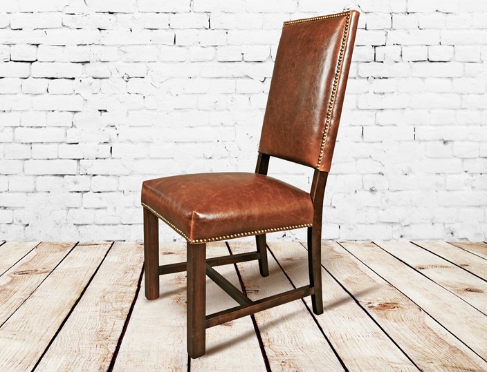 Alder and discount tweed dining chairs